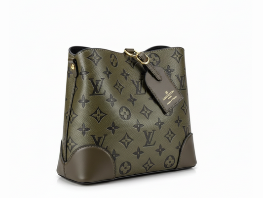 Louis Vuitton vintage fringe bucket bag