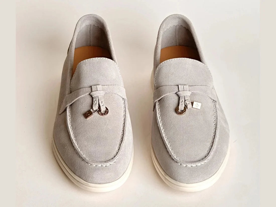 Loro Piana Women's Loafer — Gray