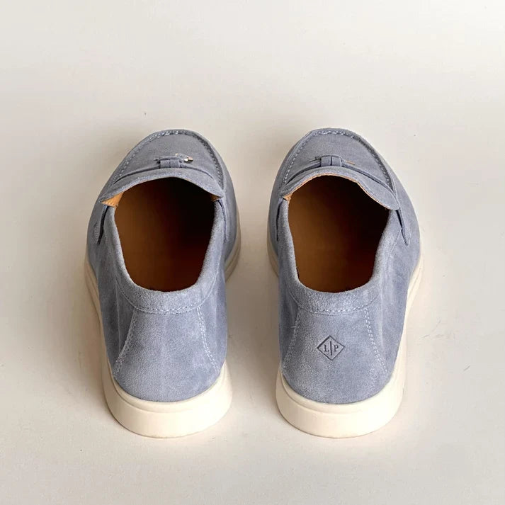 Loro Piana Women's Loafer — Sky Blue