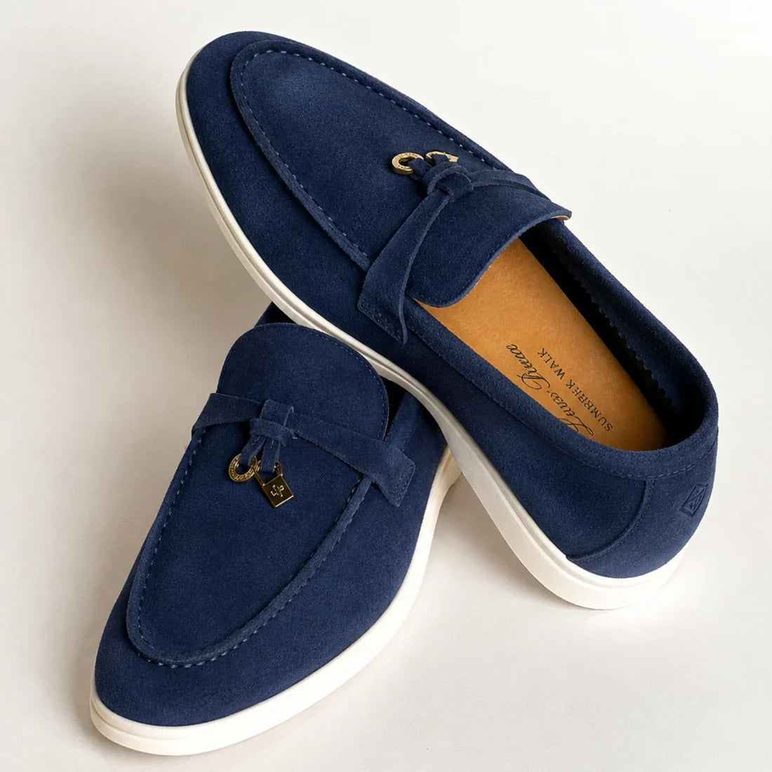 Loro Piana Women's Loafer — Navy