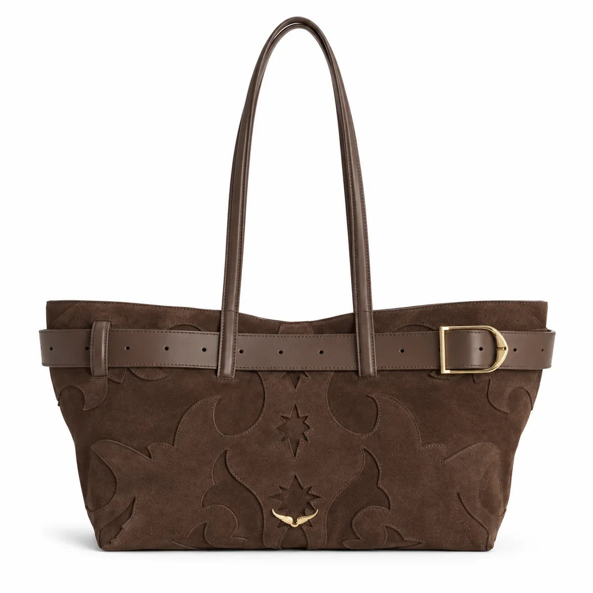 Zadig & Voltaire Jane Shopper Suede Bag